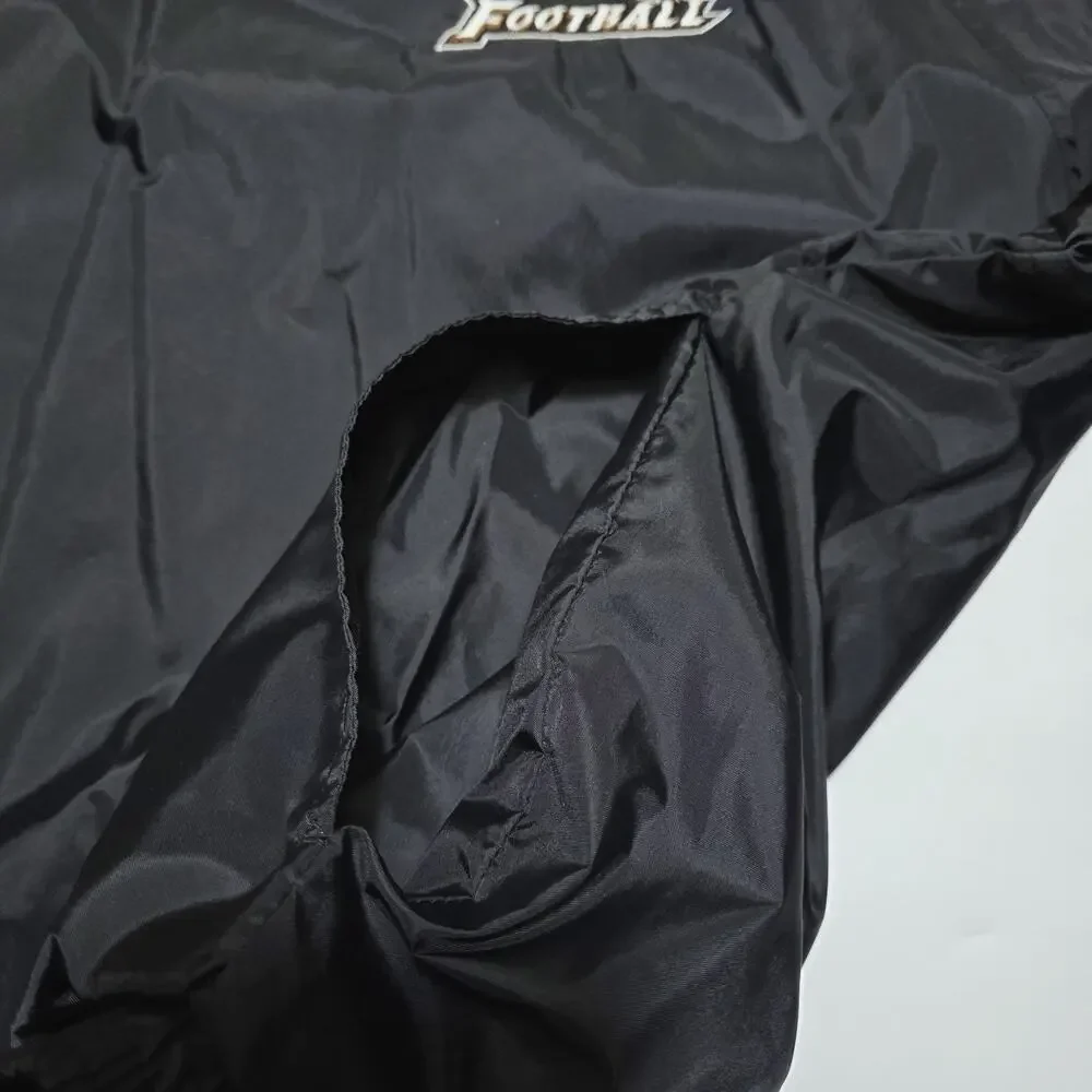 VTG Western Michigan Broncos Football Adidas Mens XL Pullover V-neck Windbreaker